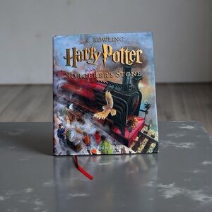 HARRY POTTER AND THE SORCERER’S STONE ILLUSTRATED EDITION BY JIM KAY HARDCOVER